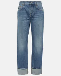 Gucci Jeans regular Horsebit Blu