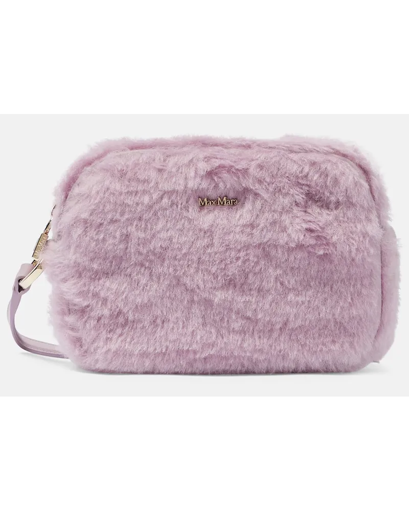 Max Mara Borsa a tracolla Small in teddy Viola