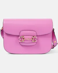 Gucci Borsa Gucci Horsebit 1955 Small in pelle Rosa