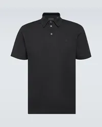 Givenchy Polo in jersey di cotone Nero