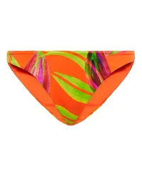 Louisa Ballou Slip bikini con stampa Multicolore