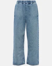 Maison Margiela Jeans regular cropped Blu