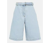 Shorts di jeans con ricamo