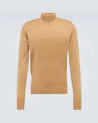 John Smedley Pullover Richards in lana Beige