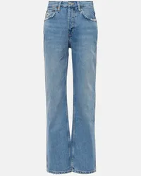 RE/DONE Jeans regular a vita alta Blu