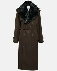 Burberry Cappotto in cotone Marrone