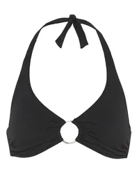 Melissa Odabash Top bikini Brussels in piqué Nero