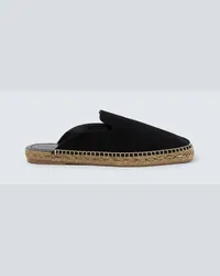 Tom Ford Slippers in suede Nero