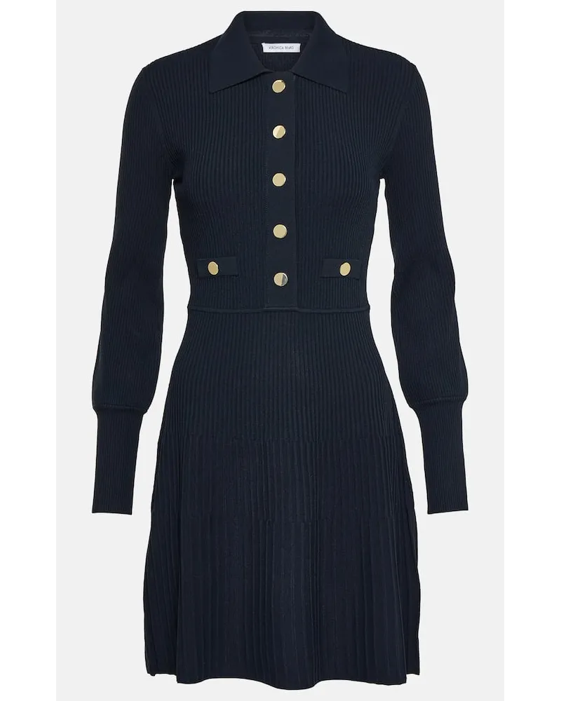 Veronica Beard Abito in maglia Lauper Blu