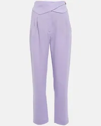 Blazé Milano Blazé Milano Pantaloni regular Basque in lana Viola