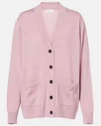 Dries van Noten Cardigan in lana Rosa