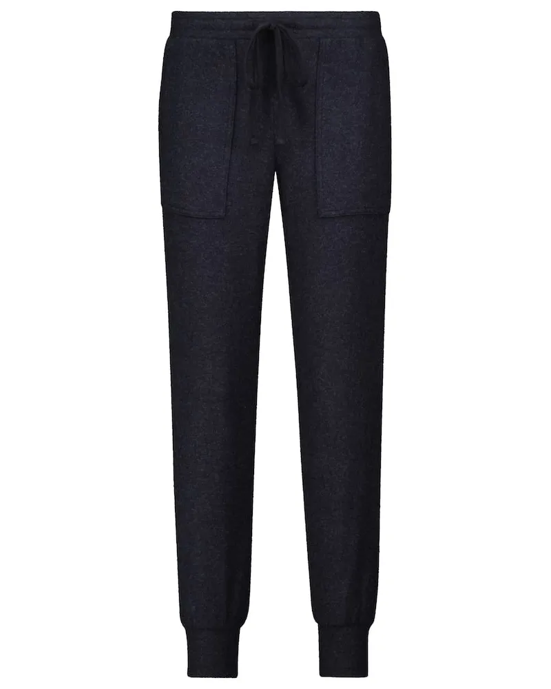 Velvet Pantaloni sportivi Judy a vita alta Blu