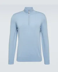 Brunello Cucinelli Pullover in cashmere Blu