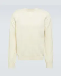 Jil Sander Pullover in misto lana Bianco