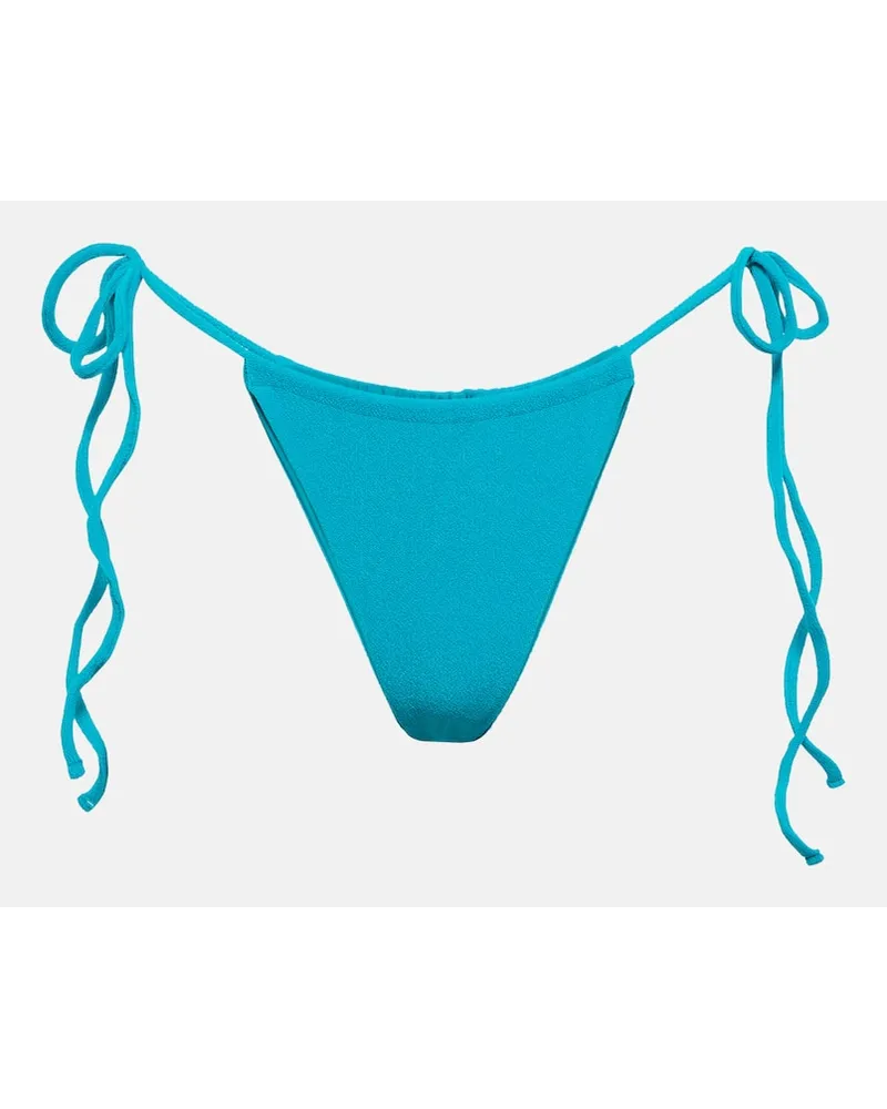 JADE SWIM Slip bikini Lana Blu