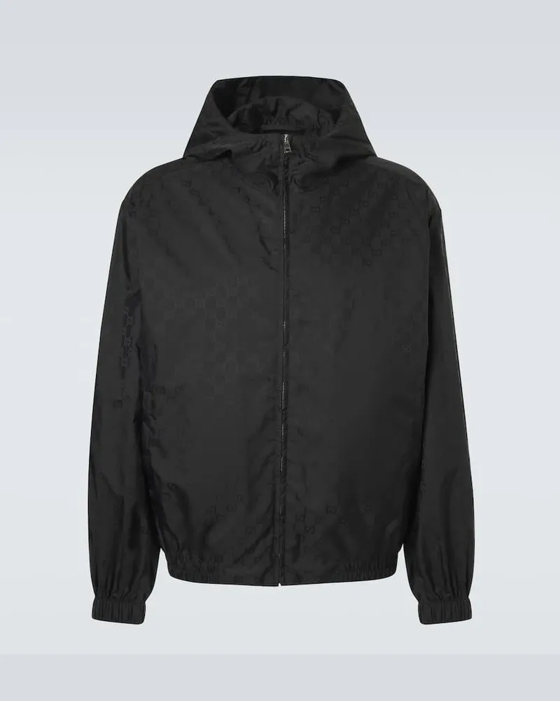Gucci Giacca in jacquard GG Nero