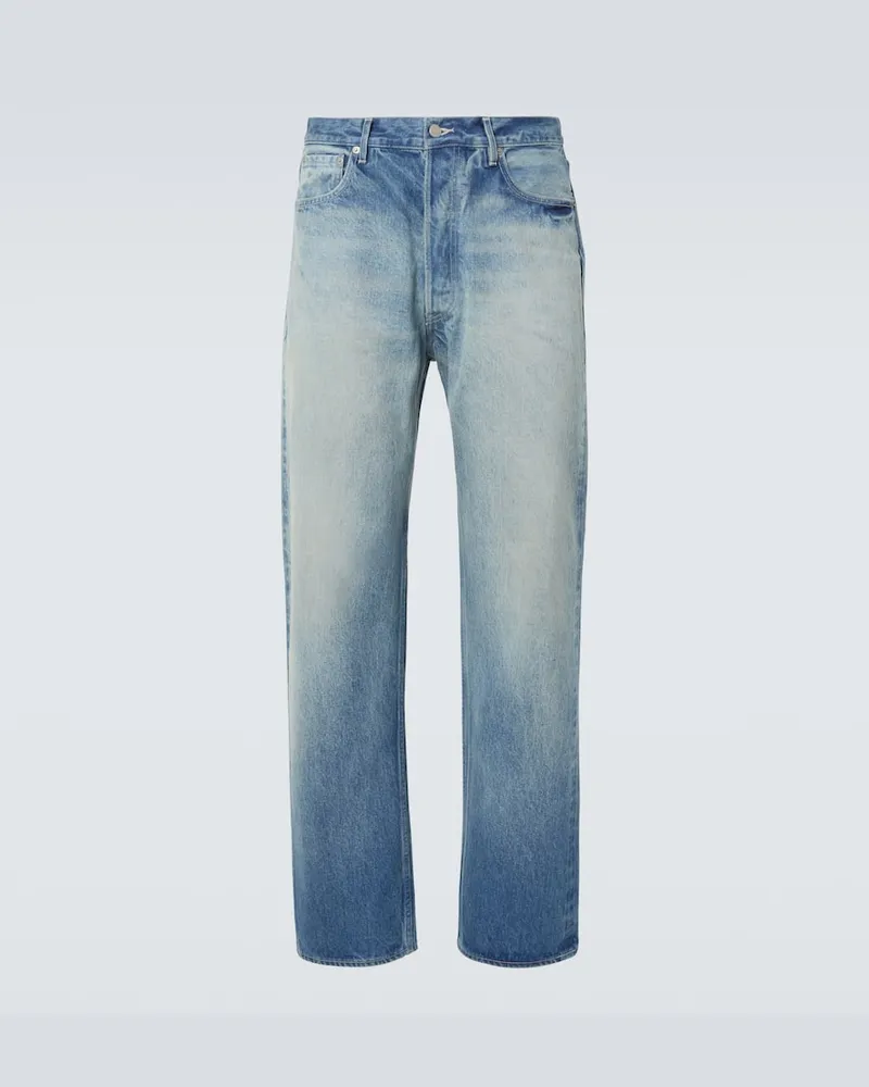 AURALEE Jeans a gamba larga Blu