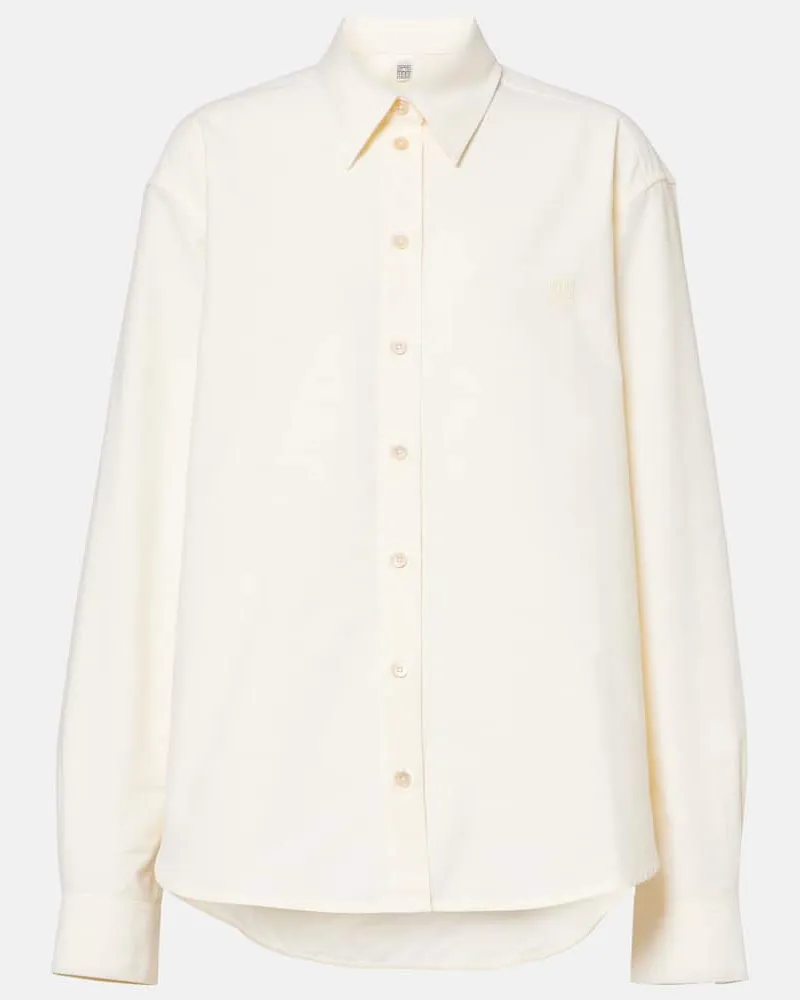 Totême Camicia in cotone Giallo