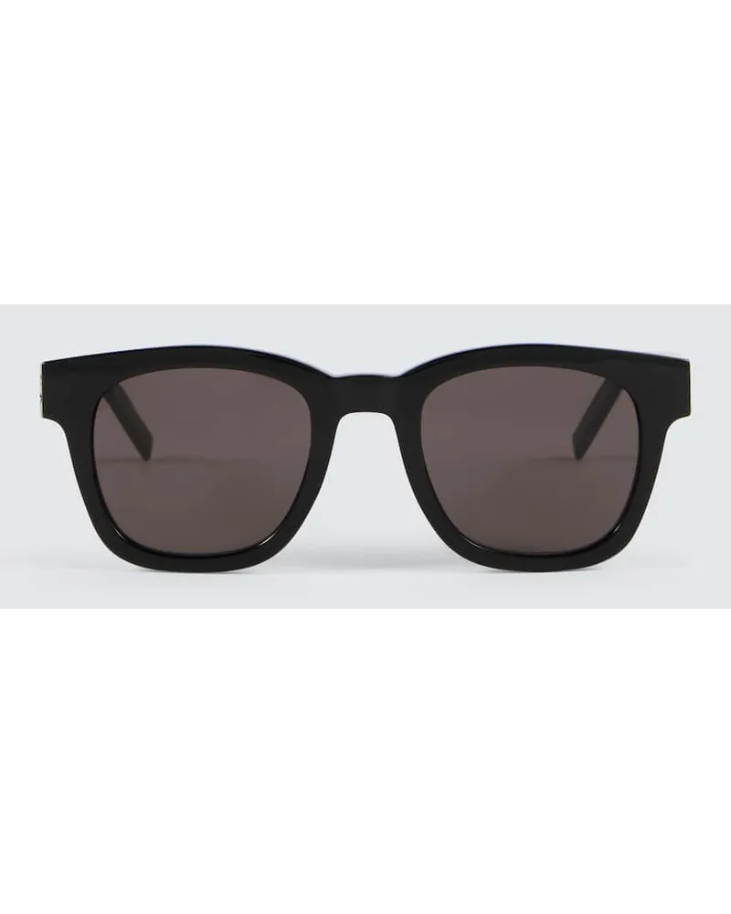 Saint Laurent Occhiali da sole squadrati SL M124 Nero