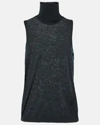 Dorothee Schumacher Top Delicate Statements in lana e cashmere Nero