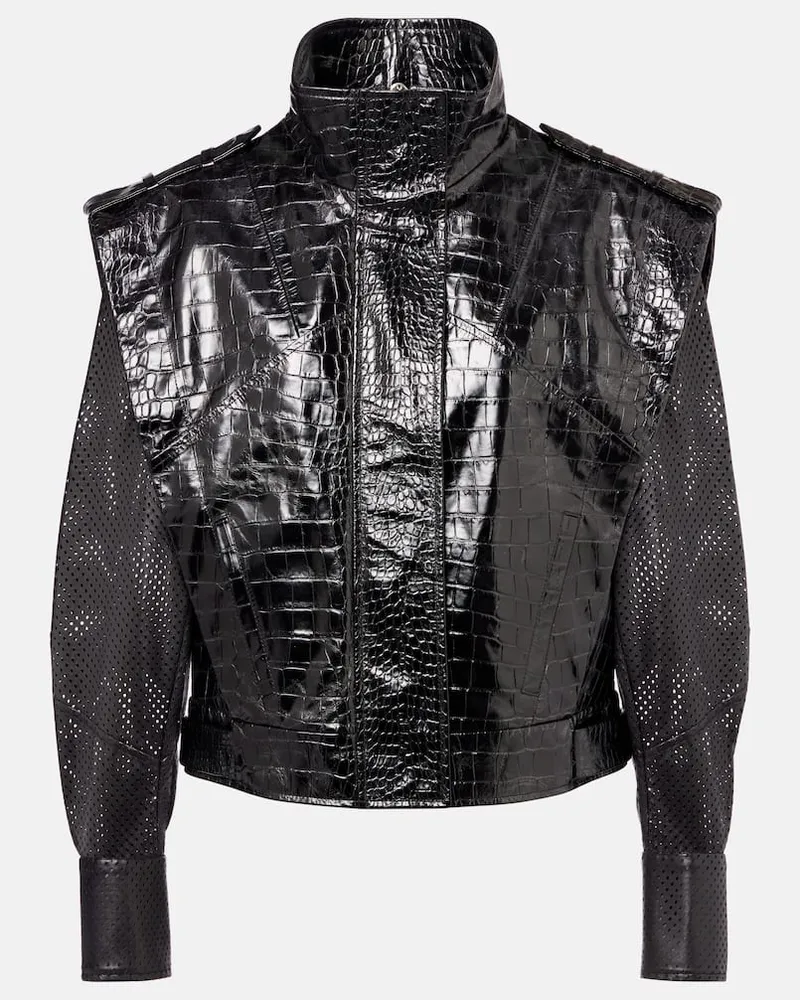 Givenchy Giacca in pelle Nero