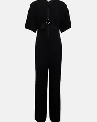 Stella McCartney Jumpsuit regular con cut-out Nero