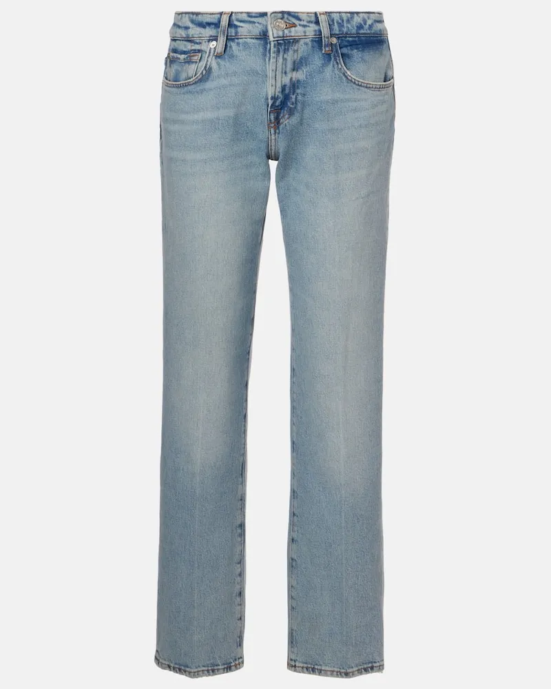 7 for all mankind Jeans regular Calle a vita bassa Blu