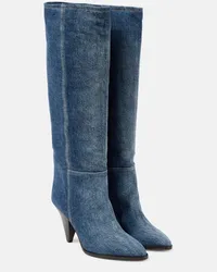 Isabel Marant Stivali Ririo in denim Blu