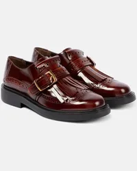 TOD'S Scarpe Monk strap in pelle Marrone