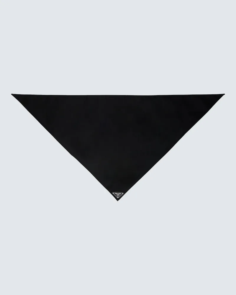 Prada Foulard in Re-Nylon Nero