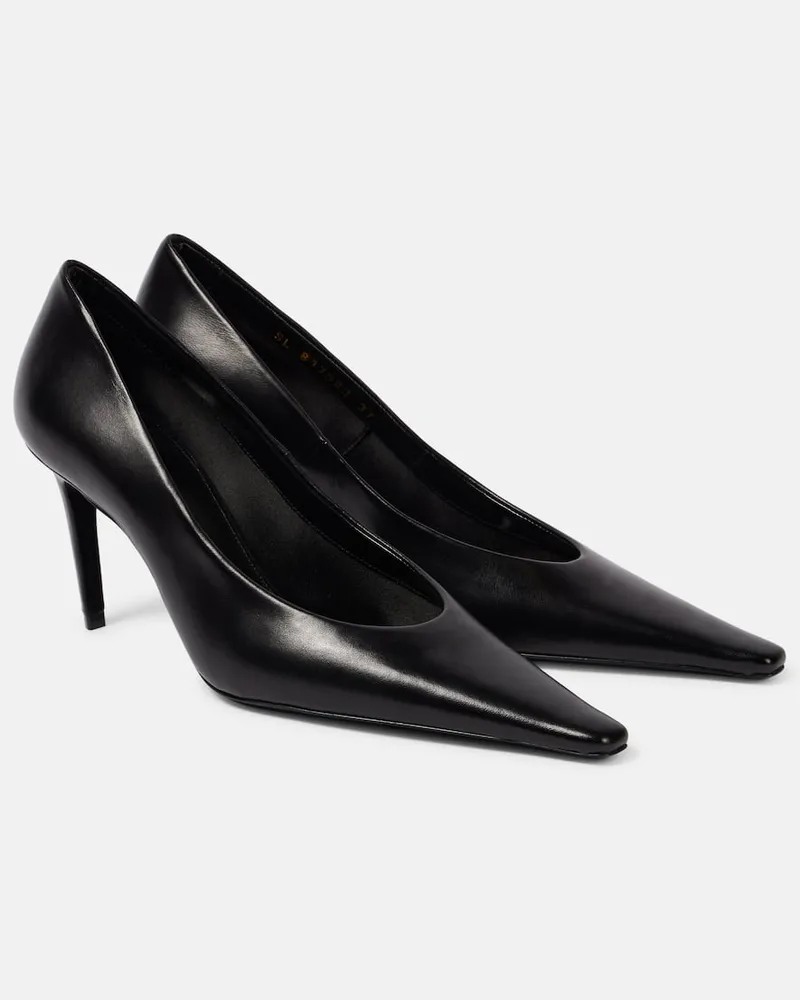 Saint Laurent Pumps Anne-Marie 75 in pelle Nero