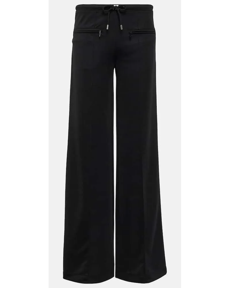 Courrèges CourrÃ¨ges Pantaloni sportivi Interlock in jersey Nero