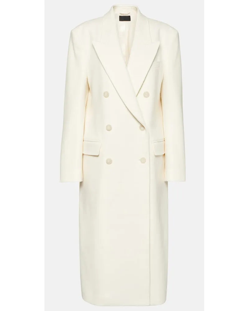 Nili Lotan Cappotto Edmont in misto lana Bianco