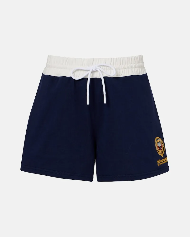 Ralph Lauren Shorts in felpa di cotone Blu