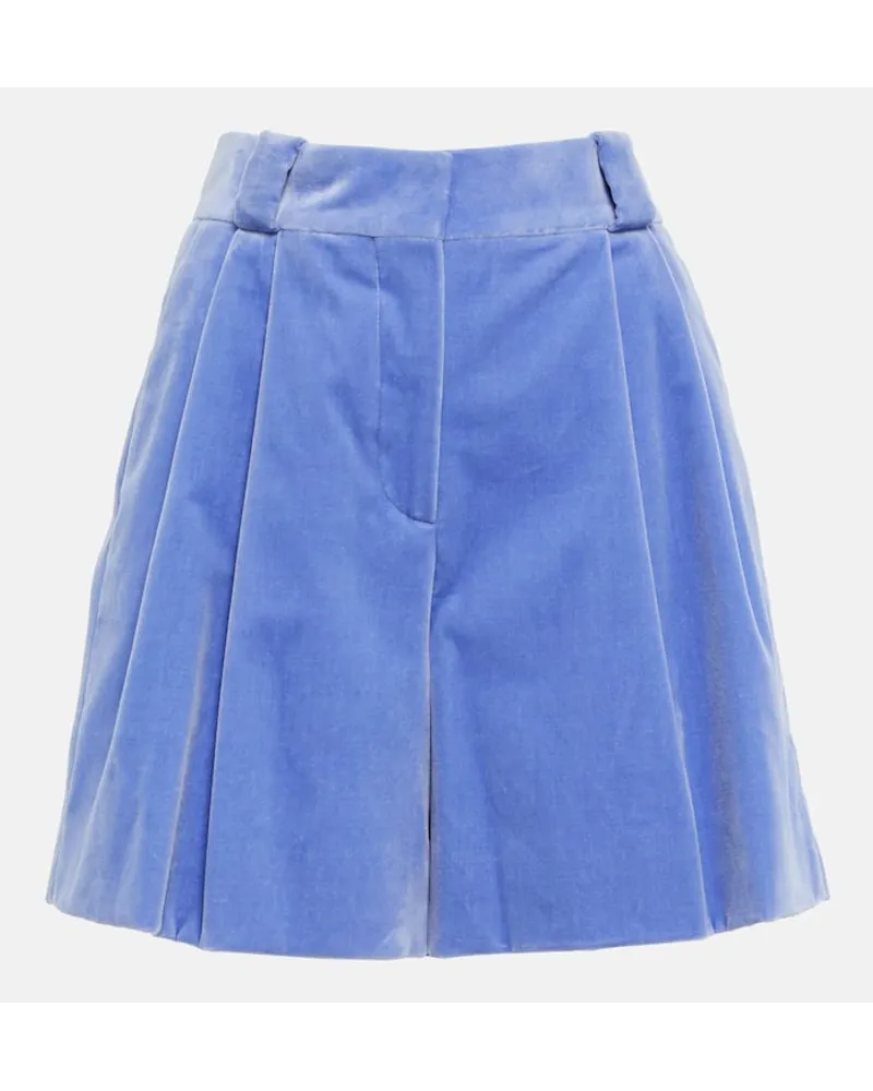 Blazé Milano Blazé Milano Shorts Fell in velluto Blu