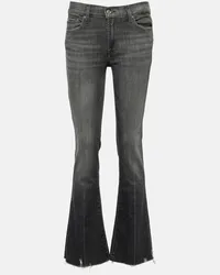 7 for all mankind Jeans bootcut a vita media Grigio