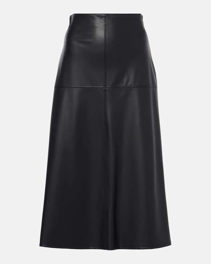 Max Mara Leisure - Gonna midi Scilli in jersey Nero
