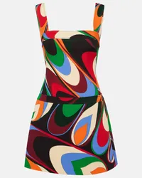 Emilio Pucci Miniabito Onde in jersey Multicolore