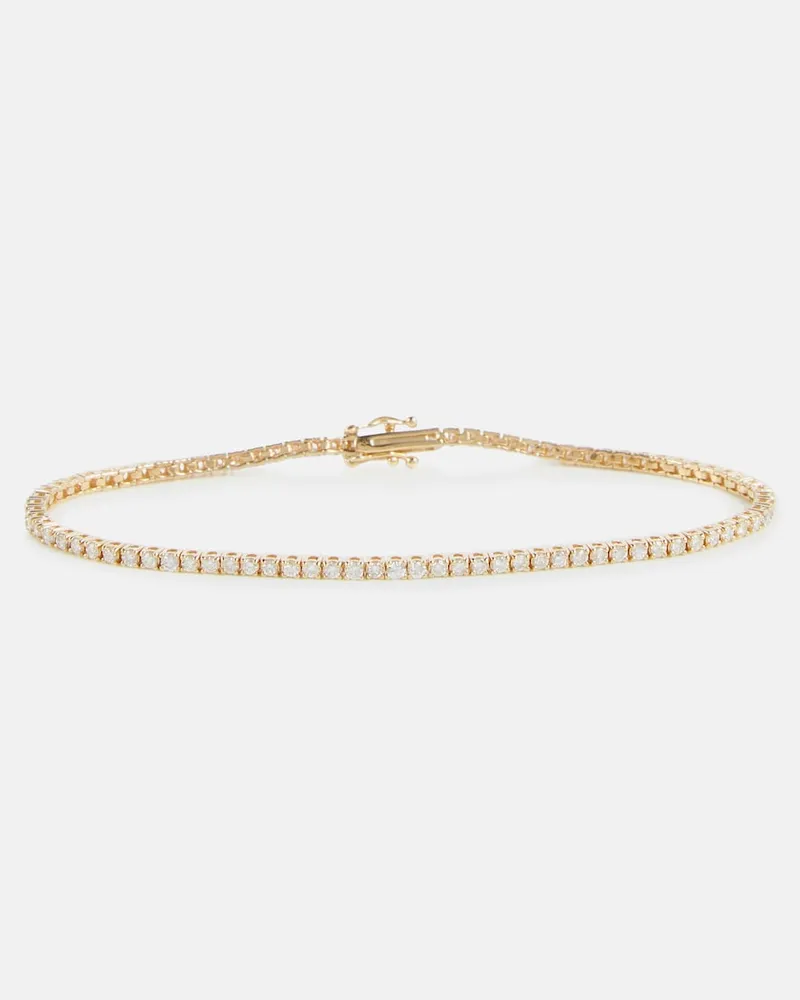 MATEO Bracciale in oro giallo 14kt con diamanti Oro