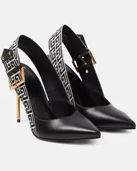 Balmain Pumps slingback Ruby in pelle Nero