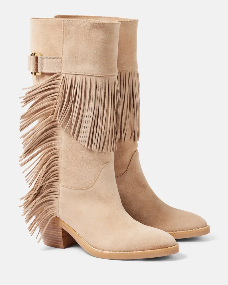 See by Chloé See By ChloÃ© Stivali Santiag 65 in suede Beige