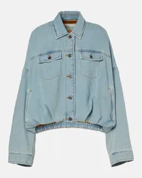 Dries van Noten Giacca di jeans Blu