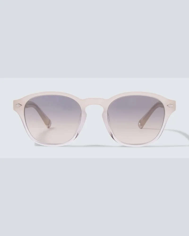 Brunello Cucinelli Occhiali da sole rotondi Beige