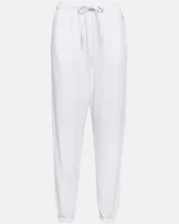 Ralph Lauren Pantaloni sportivi in pile Bianco