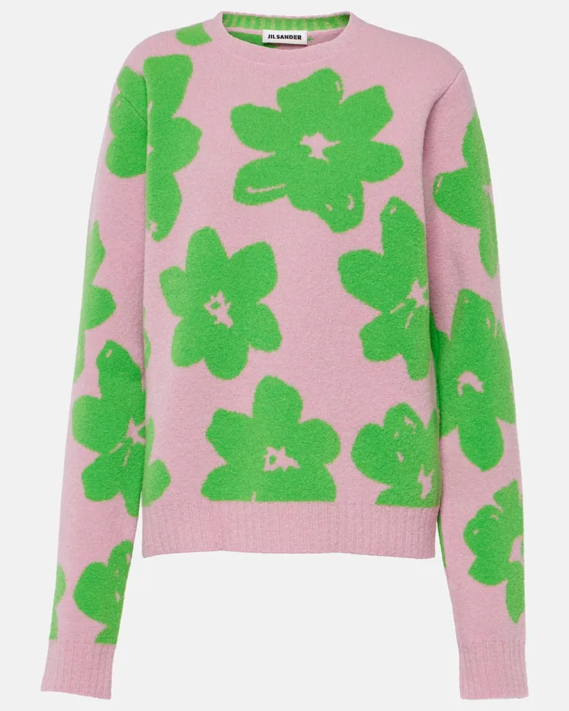 Jil Sander Pullover in misto lana Rosa