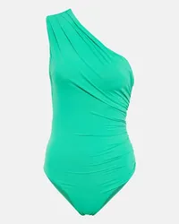 Melissa Odabash Costume intero monospalla Verde