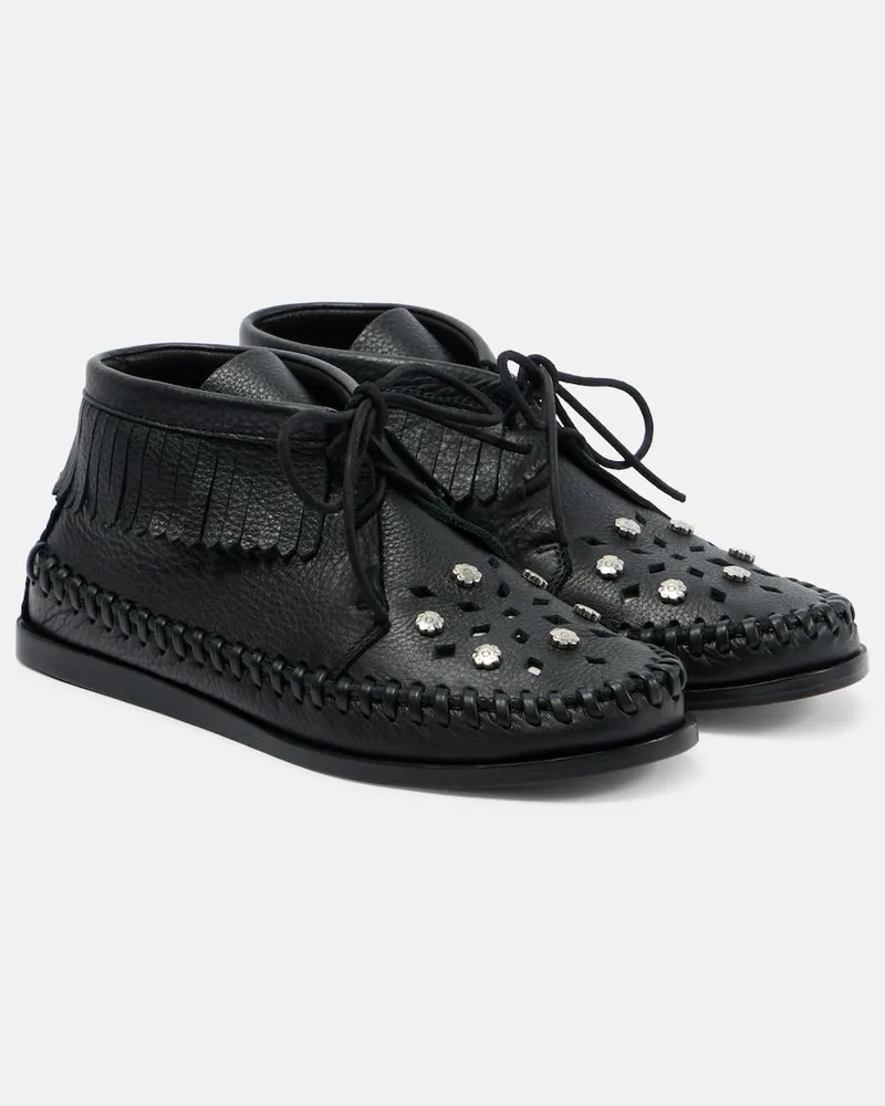 Isabel Marant Mocassini Erkee in pelle Nero
