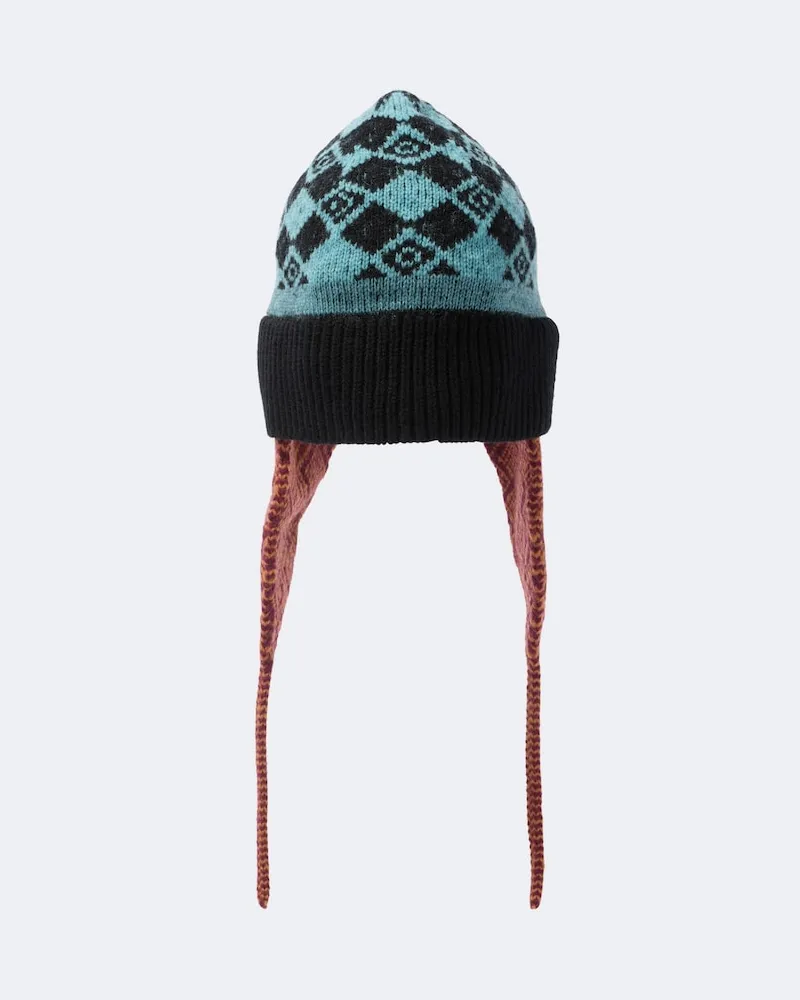 Dries van Noten Berretto in lana jacquard Multicolore