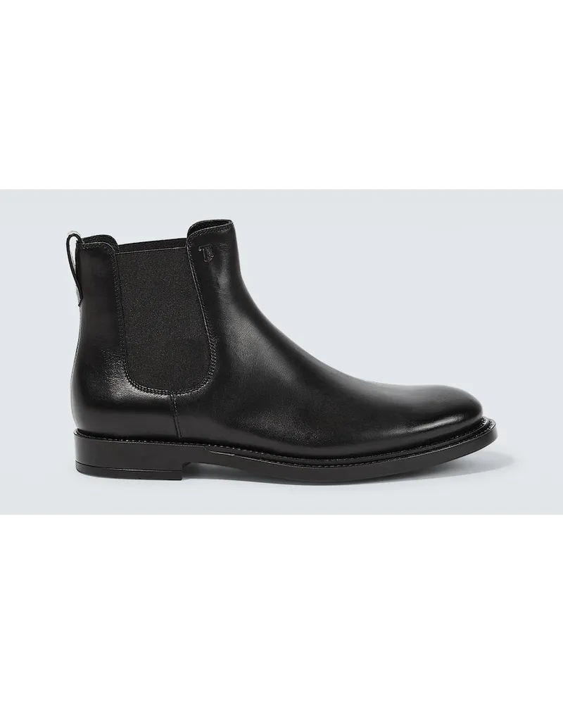 TOD'S Stivaletti in pelle Nero