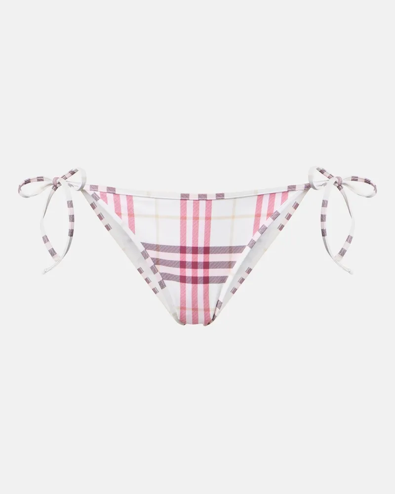 Burberry Slip bikini Check Rosa